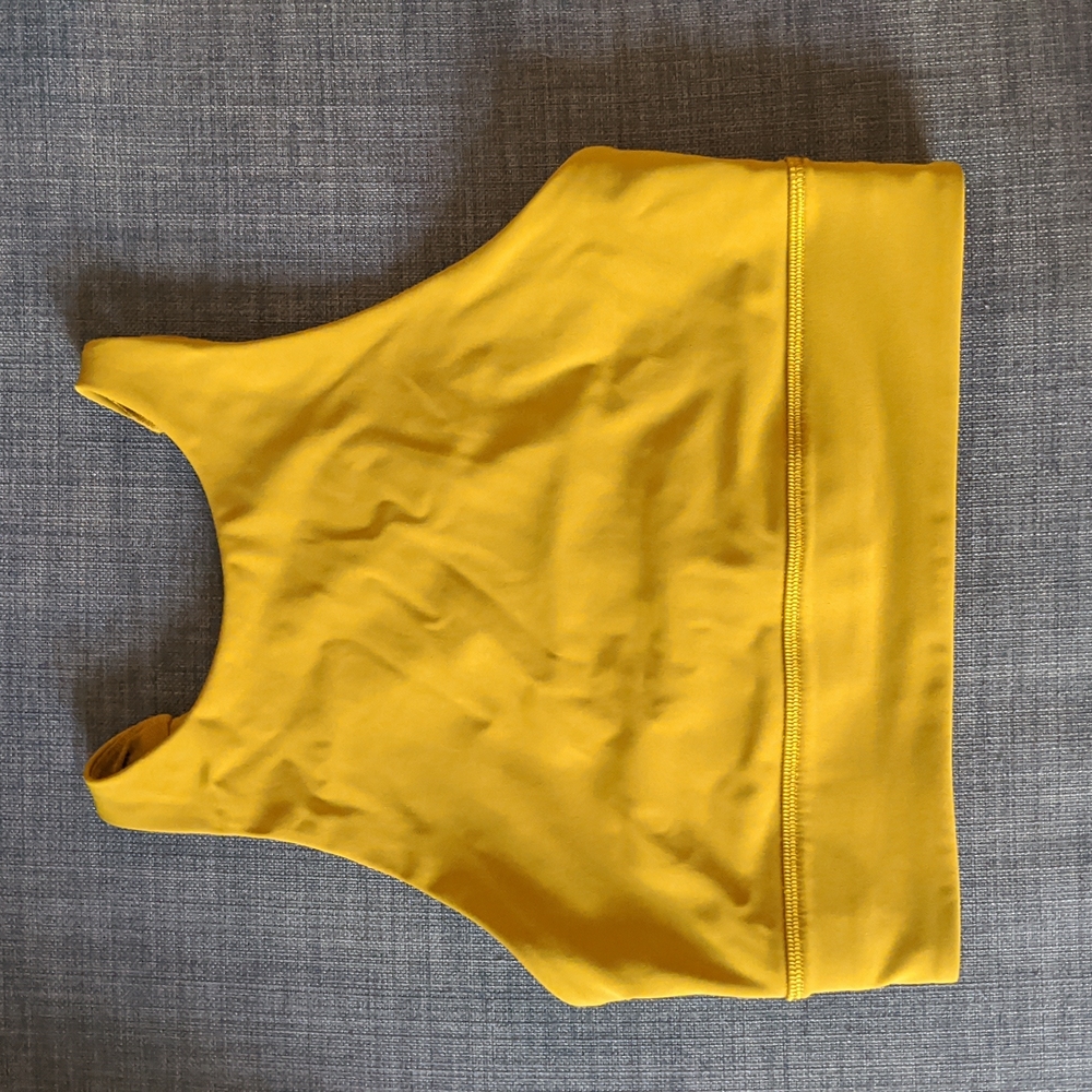 Long line energy high neck bra